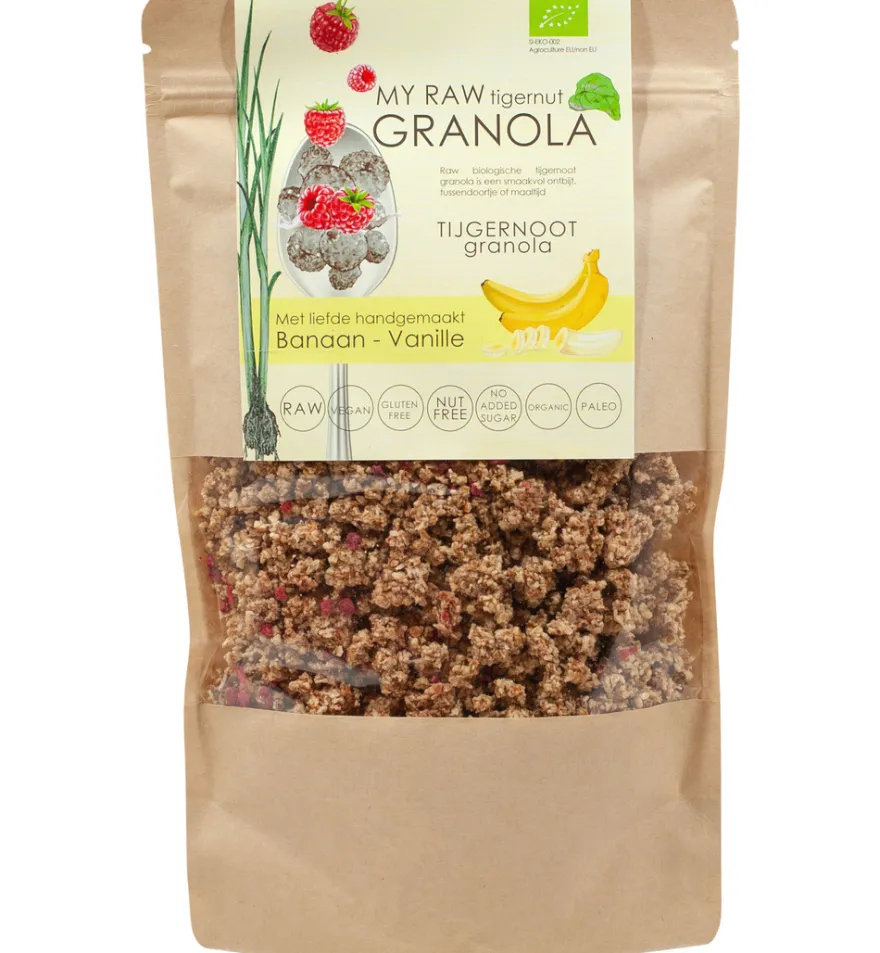 Vitiv Tijgernootgranola Banaan Vanille Bio (230 gr)