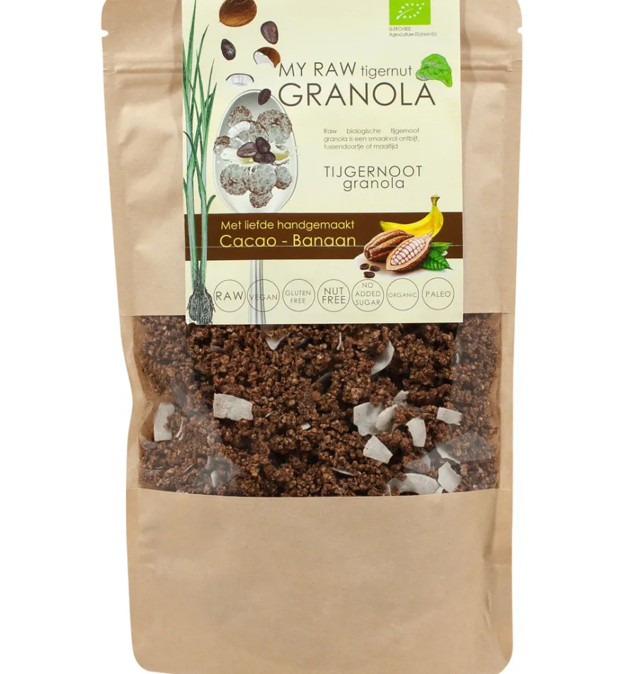 Vitiv Tijgernootgranola Choc Banaan Bio (230 gr)