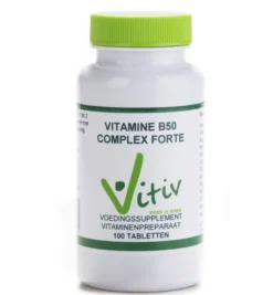 Vitiv Vitamine B50 Complex (100 tabletten)