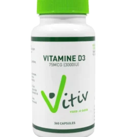 Vitiv Vitamine D3 3000Iu (360 capsules)