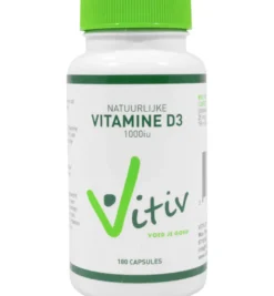 Vitiv Vitamine D3 1000iu (180 capsules)
