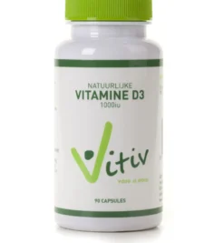 Vitiv Vitamine D3 1000Iu (90 capsules)