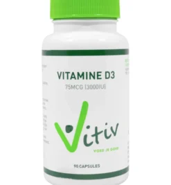 Vitiv Vitamine D3 3000Iu/75Mcg (90 softgels)