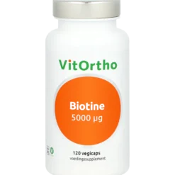 Vitortho Biotine 5000Mcg (120 vega capsules)
