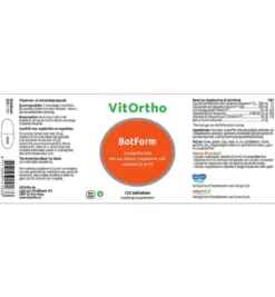 VitOrtho Botform (120 tabletten)
