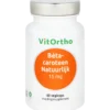 VitOrtho Bèta-caroteen Natuurlijk 15 mg (60 vega capsules)
