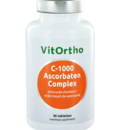 VitOrtho C-1000 Ascorbaten complex (90 tabletten)