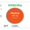 VitOrtho Choline 400mg (90 vage capsules)