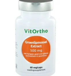 VitOrthogroenlipmossel extract 500 mg (60 vega capsules)