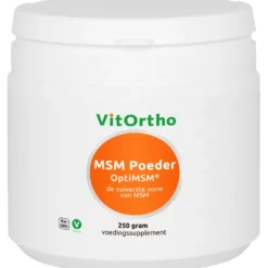 VitOrtho MSM Poeder OptiMSM (250 gr)