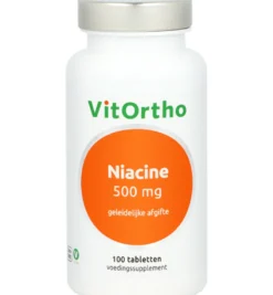 VitOrtho Niacine 500mg (100 tabletten)