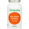 VitOrtho Pau d’arco extract 500 mg (60 vega capsules)