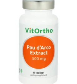 VitOrtho Pau d’arco extract 500 mg (60 vega capsules)