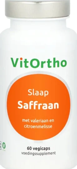 Vitortho Saffraan Slaap (60 vega capsules)
