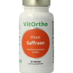 Vitortho Saffraan Vitaal (60 vega capsules)