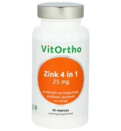 VitOrtho Zink 4-in-1 (60 vega capsules)