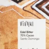 Vivani Chocolate Bar Superior Dark 70% Cacao (80 gr)