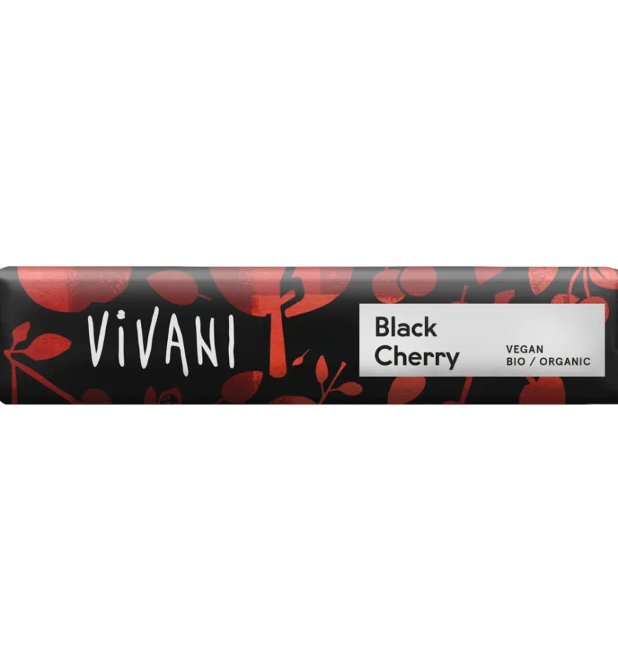 Vivani Chocolate To Go Black Cherry Vegan Bio (35 gr)