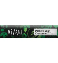 Vivani Chocolate To Go Dark Nougat Croccante Vegan Bio (35 gr)