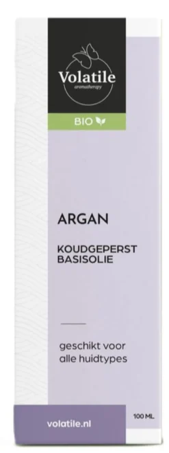 Volatile Argan Koudgeperst Basisolie Bio (100 ml)