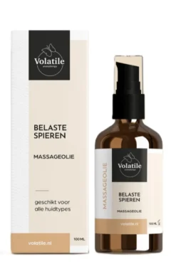 Volatile Belaste Spieren Massageolie (100 ml)