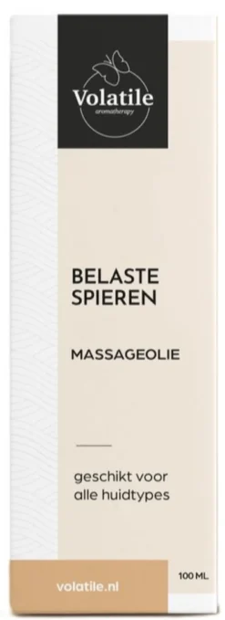 Volatile Belaste Spieren Massageolie (100 ml)