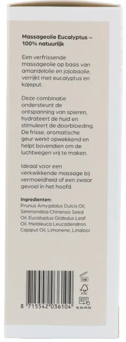 Volatile Eucalyptus Massageolie (100 ml)