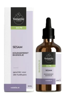 Volatile Sesam Koudgeperst Basisolie Bio (100 ml)