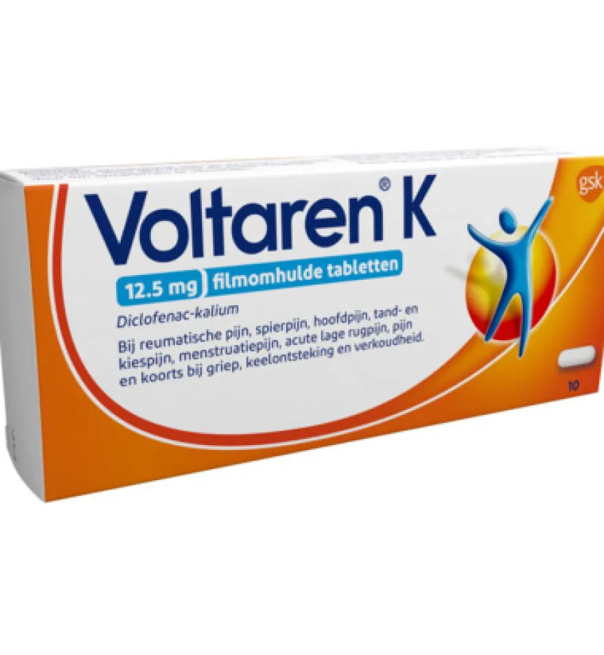 Voltaren K 12.5mg (10 stuks)