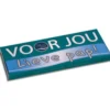 Voor Jou! Wensreep Melkchocolade Voor Jou! Lieve Pap (70 gr)