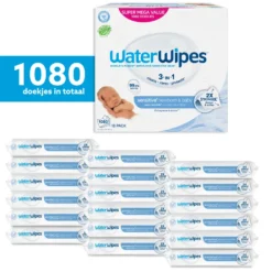 Waterwipes Baby Billendoekjes (18 x 60 stuks)
