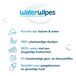 Waterwipes Baby Billendoekjes (18 x 60 stuks)