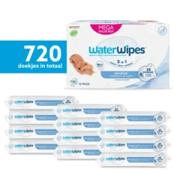 WaterWipes Babydoekjes 12-pak (720 stuks)