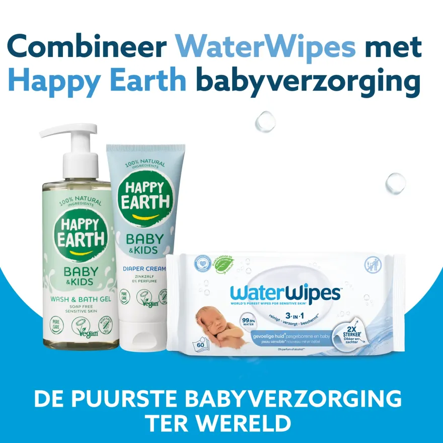 WaterWipes Babydoekjes 9-pak (540 stuks)