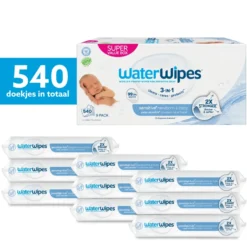 WaterWipes Babydoekjes 9-pak (540 stuks)