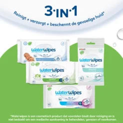 Waterwipes Hydrating Clean Doekjes (48 stuks)