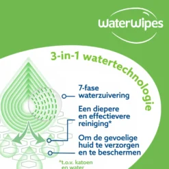 Waterwipes Hydrating Clean Doekjes (48 stuks)