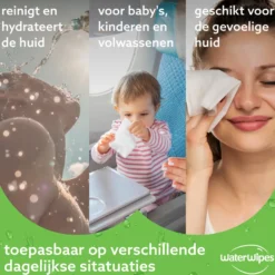 Waterwipes Hydrating Clean Doekjes (48 stuks)