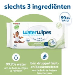 WaterWipes Snoetendoekjes (48 stuks)
