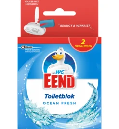 Wc Eend Blok ocean fresh navul (2 x 40 gr)