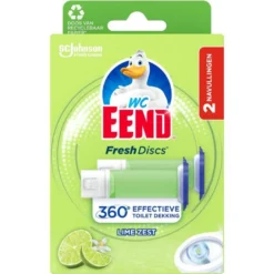 Wc Eend Fresh disk navul duo lime zest (72 ml)