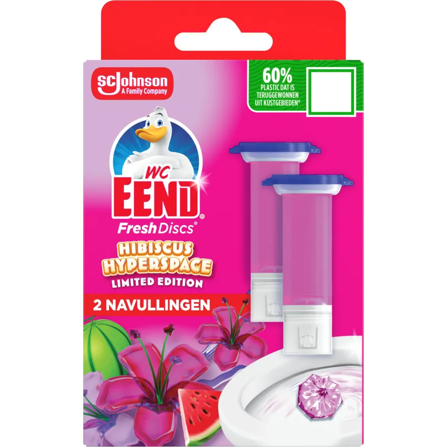 Wc Eend Wceend Fresh Discs Navul Duo Hibiscus Hyperspace Limited Edition (72 ml)