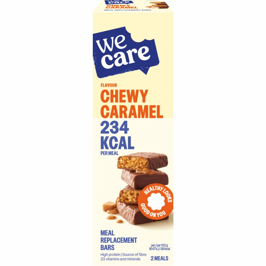 WeCare Bars chewy caramel (116 gr)