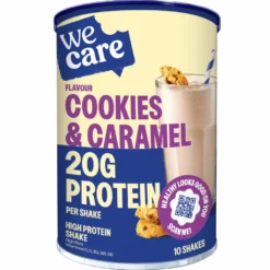 WeCare Shake cookies & caramel (340 gr)
