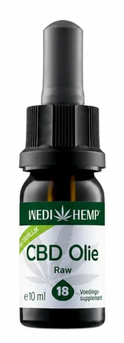 Wedihemp CBD Olie Raw 18% (10 ml)