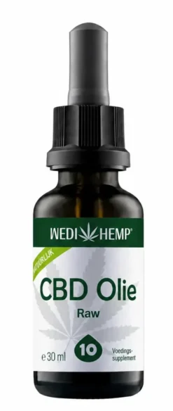 Wedihemp CBD Olie Raw 10% (30 ml)