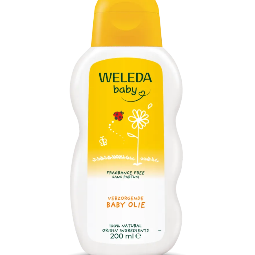 WELEDA Calendula baby verzorgende olie (200 ml)