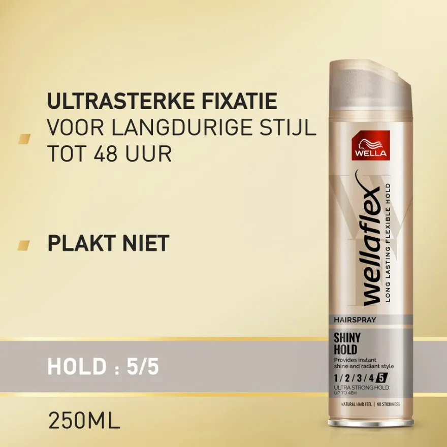 Wella Shiny hold hairspray ultra strong (250 ml)
