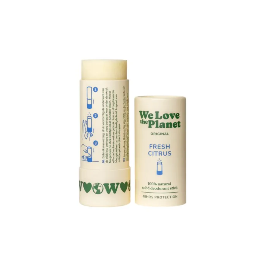We Love The Planet Deodorant Stick – Fresh Citrus (40 gr)