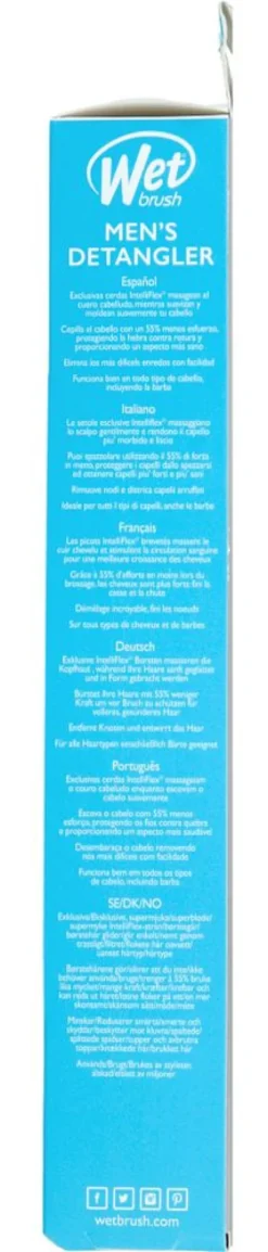 Wet Brush Haarborstel For Men (1 stuk)